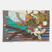 Une nuit en serviette de cuisine décadente d'art (Horizontal)