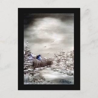 Une nuit Frostée - Carte postale