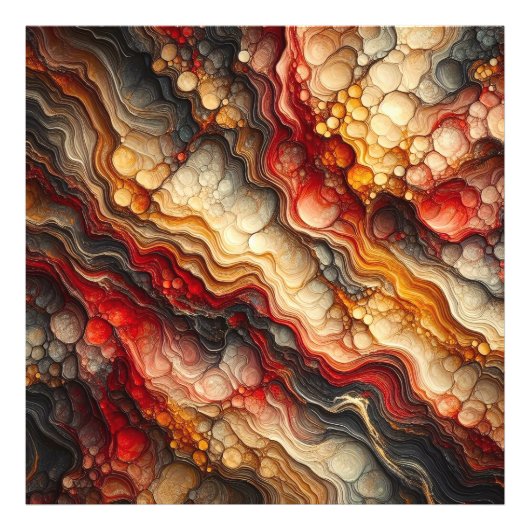 Une oeuvre Abstraite 25 - Élargissement photo (Devant)