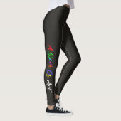 "Une oeuvre d'art" Leggings (Droite)