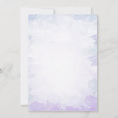 Une oie sotte 1er anniversaire Invitation de fête (Dos)