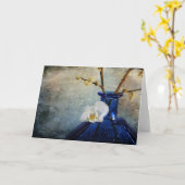 Une orchidée pour vous - Belle carte de voeux flor (Fleur jaune)