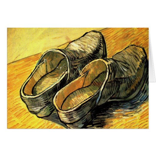 Une paire de cloches en cuir par Vincent van Gogh (Devant horizontal)