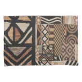 une paire de taies d'oreillers terrestres et triba (devant-Droit)