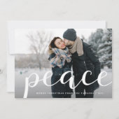 Une paix débordante | Carte photo de vacances (Devant)