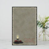 Une papeterie de bougie de Noël (Debout devant)