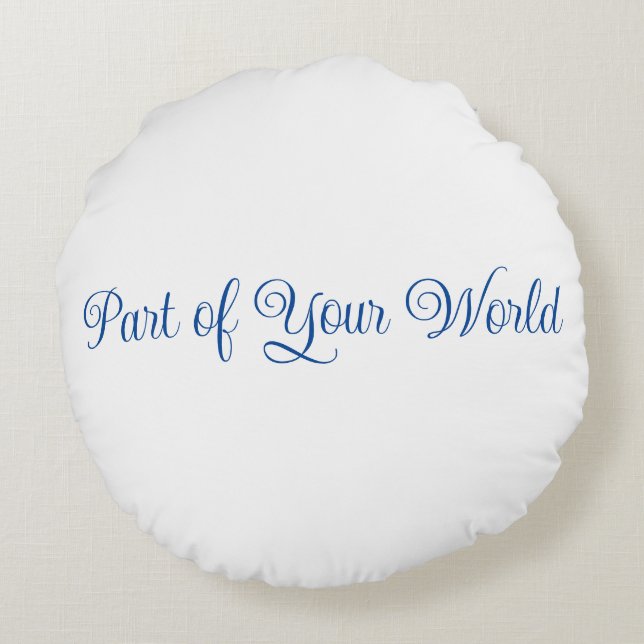 Une partie de votre Coussin mondial (Dos)