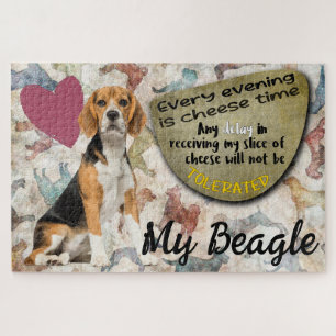 Une pensée hilarante de votre Beagle Jigsaw Puzzle