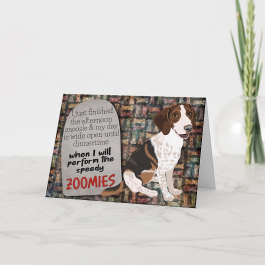 Une pensée hilarante de votre carte d'anniversaire (Devant)