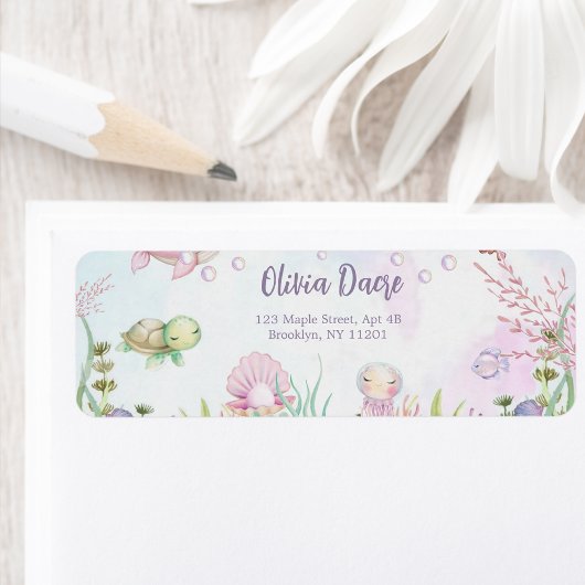 Une perle est en route - Étiquettes d'adresse de r