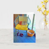 Une perspective de invitation (Fleur jaune)