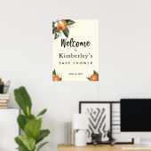 Une petite Affiche de bienvenue de BABY SHOWER Cle (Bureau à domicile)