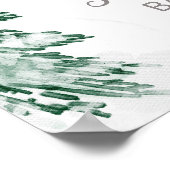 Une petite Affiche de bienvenue de Baby shower Sno (Coin)