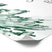 Une petite Affiche de bienvenue de Baby shower Sno (Coin)