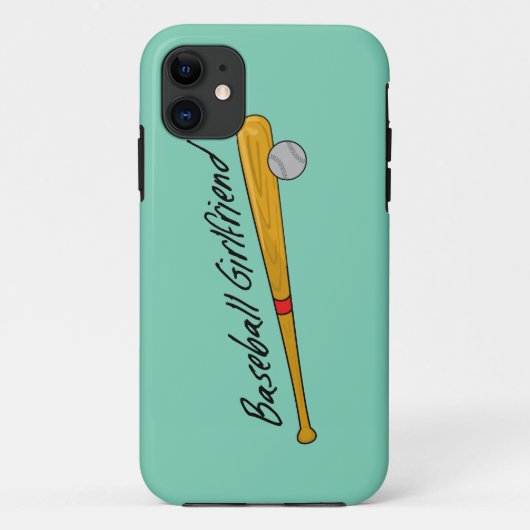 Une petite amie de baseball - iPhone 5 Coque (Dos)
