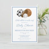 Une petite athlète est en route Invitation de douc (Debout devant)