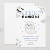 UNE PETITE BOO EST PRESQUE PRÊTE INVITATION BABY S (Devant / Derrière)