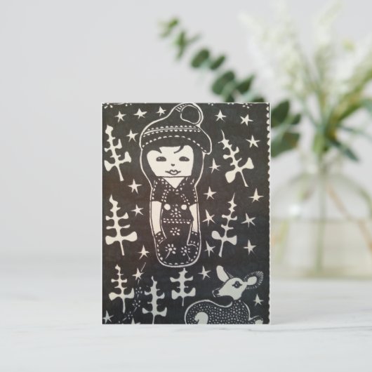 Une petite carte (Debout devant)