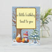 UNE PETITE CARTE D'ANNIVERSAIRE CHARMANTE POUR L'H (Debout devant)