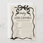 Une petite carte de jeu pour bébé de Boot Word Scr (Devant)