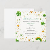 Une petite chance arrive Invitation (Devant / Derrière)