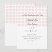 Une petite chérie est sur la voie Invitation (Devant / Derrière)