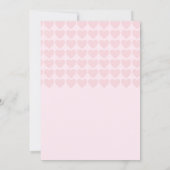 Une petite chérie est sur la voie Invitation (Dos)