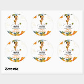 Une petite Cutie est sur son chemin Stickers Baby  (Feuille)