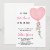 Une petite douceur est sur le chemin Invitation (Devant / Derrière)