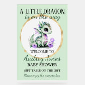 Une petite dragonne arrive Baby Shower (Recto)