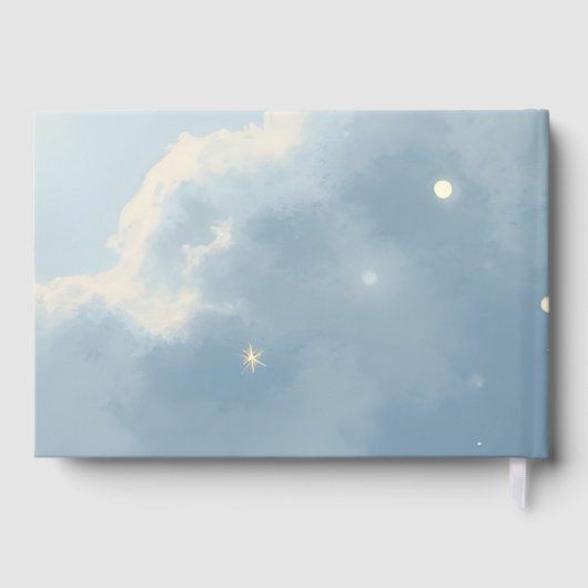 Une petite étoile sur le chemin Baby shower livre (Verso)