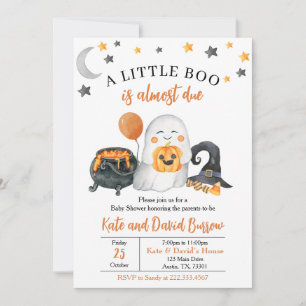 Une petite invitation à une baby shower pour bébé 