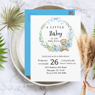 Une petite invitation au baby shower