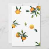 Une petite invitation au Baby shower Cutie (Dos)