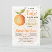 Une petite invitation au Baby shower Cutie (Debout devant)