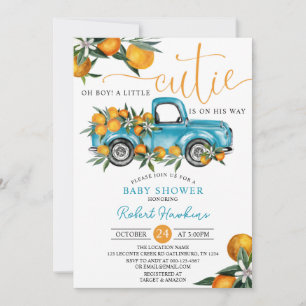 Une petite invitation au Baby shower Cutie