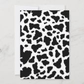 Une petite invitation au Baby shower de cowboy (Dos)