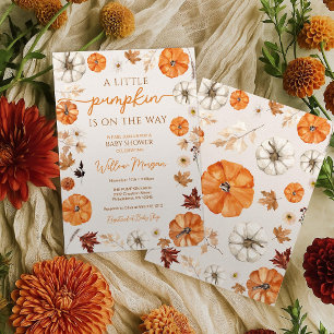 Une petite invitation au Baby shower minimum Citro