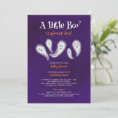 Une Petite Invitation Baby shower Boo (Debout devant)