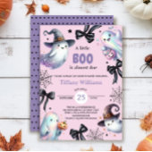 Une Petite Invitation Baby shower Boo | Fantôme mi