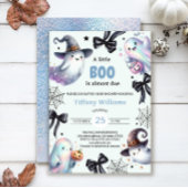 Une Petite Invitation Baby shower Boo | Fantôme mi