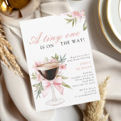 Une Petite Invitation Baby shower Espresso Martini