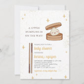 Une Petite Invitation De Baby shower En Doublure (Devant)