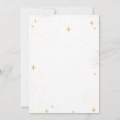 Une Petite Invitation De Baby shower En Doublure (Dos)