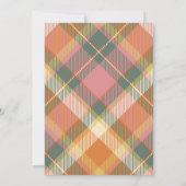 Une petite invitation de Baby Shower pour la chute (Dos)