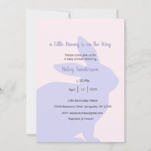 Une petite invitation de lapin en route