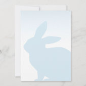 Une petite invitation de lapin en route (Dos)