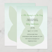 Une petite invitation de lapin en route (Devant / Derrière)