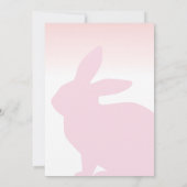 Une petite invitation de lapin en route (Dos)