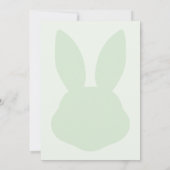 Une petite invitation de lapin en route (Dos)